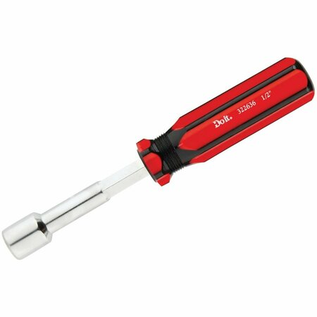 ALL-SOURCE Standard 1/2 In. Nut Driver with 3 In. Solid Shank 322636